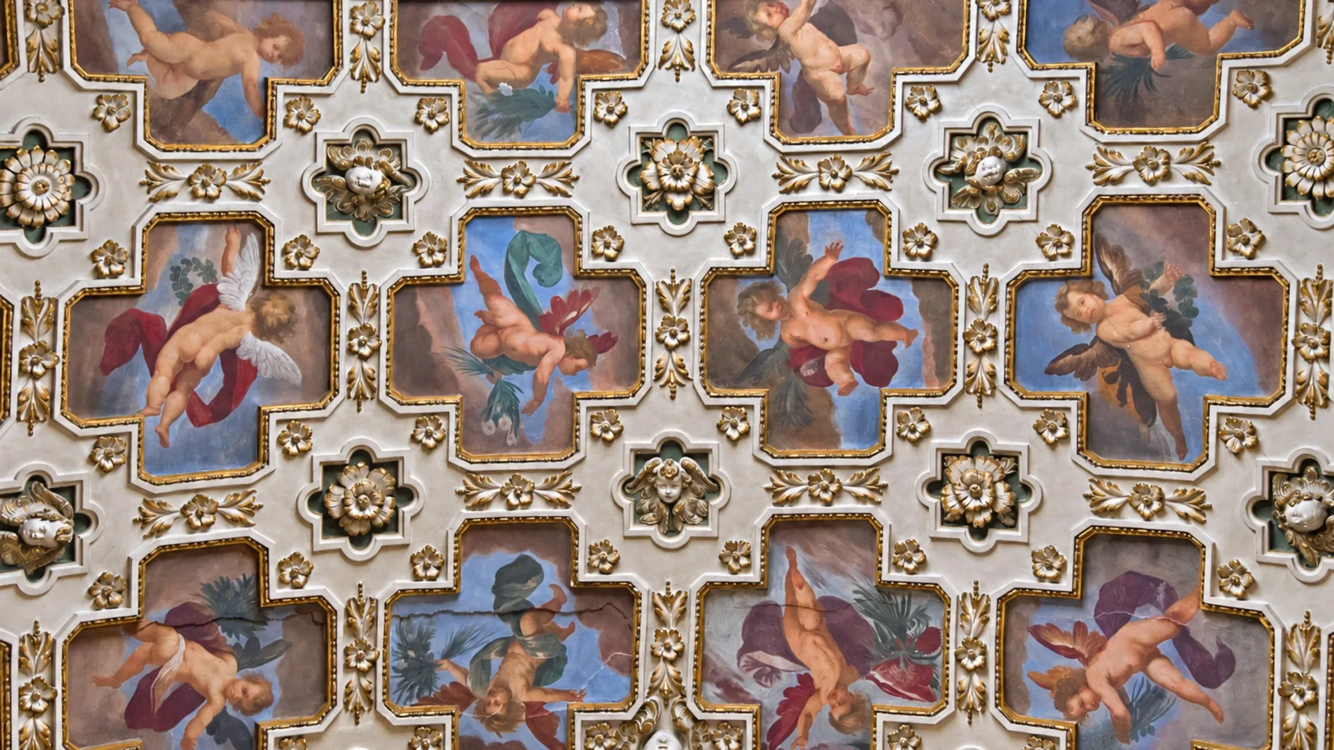 Soffitto affrescato, Chiesa di San Giuseppe — Varese