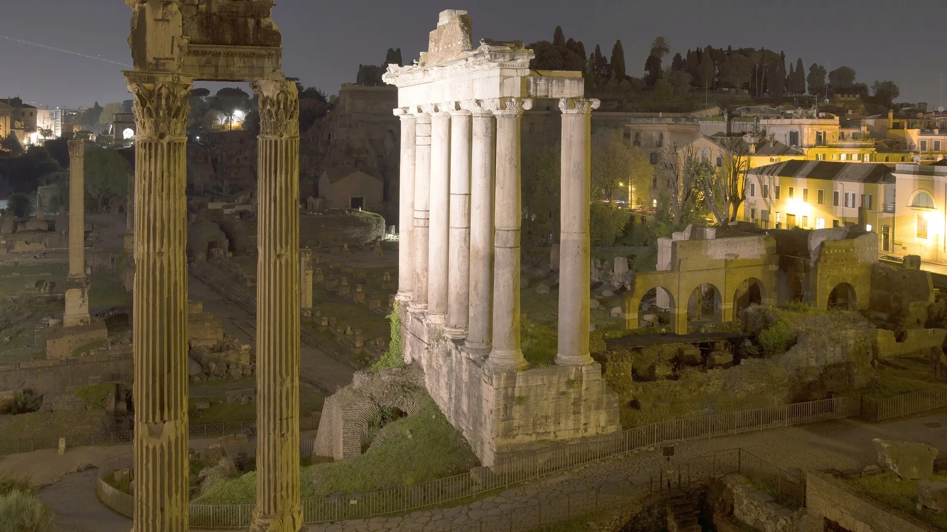Tempio di Saturno, Foro Romano — Roma